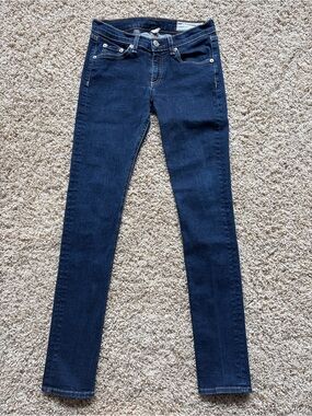 Rag & Bone Skinny Jeans Size 26 Heritage Wash Cut 5821